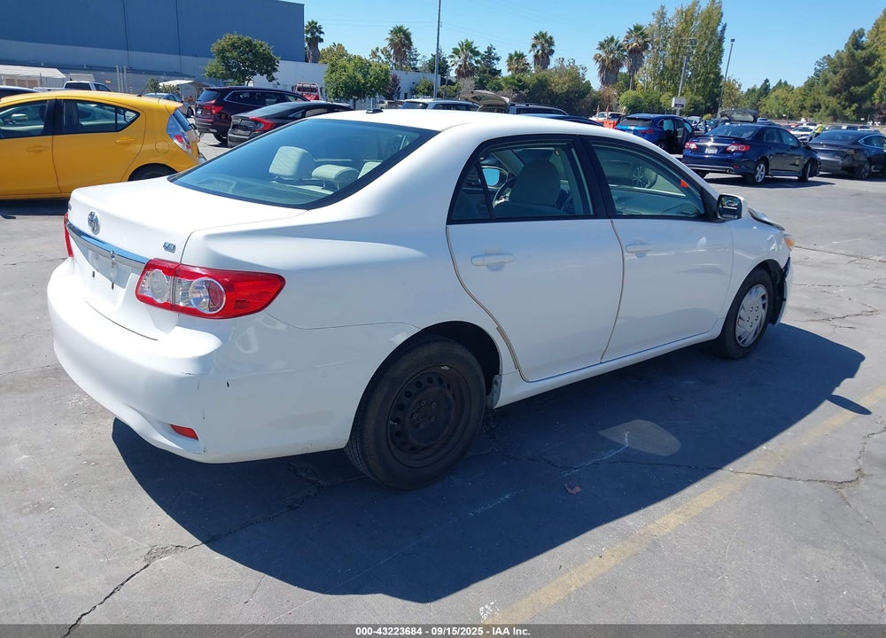 2011 TOYOTA COROLLA LE VIN: JTDBU4EE8B9163180