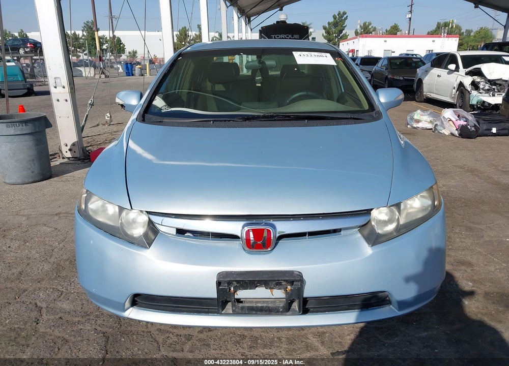 2008 HONDA CIVIC HYBRID VIN: JHMFA36208S000001
