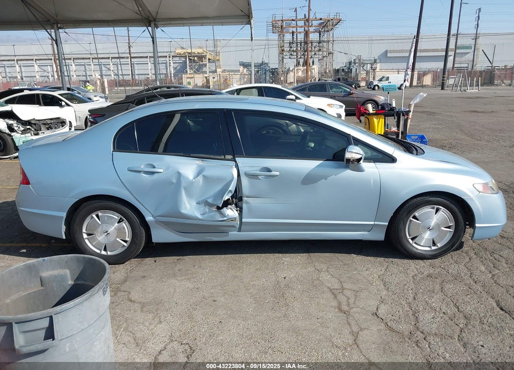 2008 HONDA CIVIC HYBRID VIN: JHMFA36208S000001