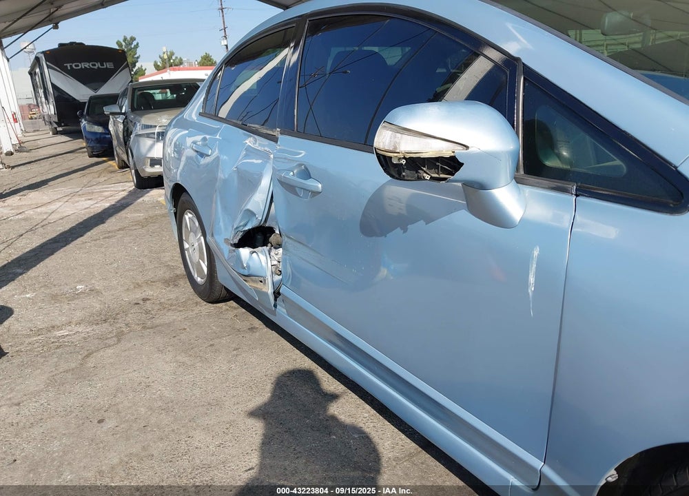 2008 HONDA CIVIC HYBRID VIN: JHMFA36208S000001