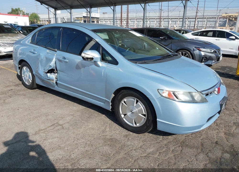 2008 HONDA CIVIC HYBRID VIN: JHMFA36208S000001