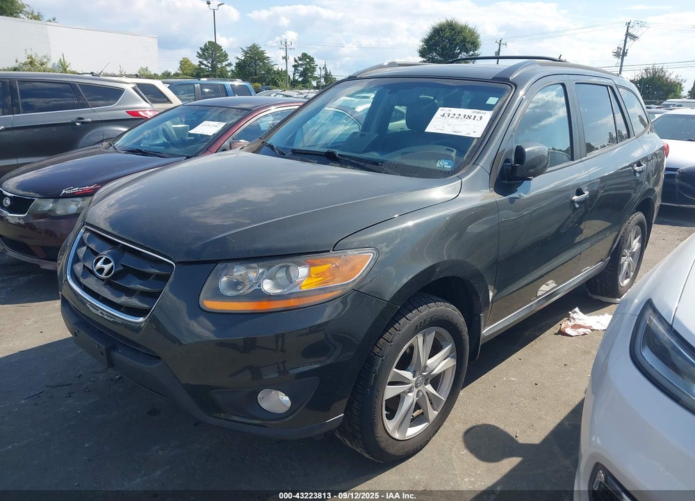 2010 HYUNDAI SANTA FE LIMITED V6 VIN: 5NMSK4AG8AH385489