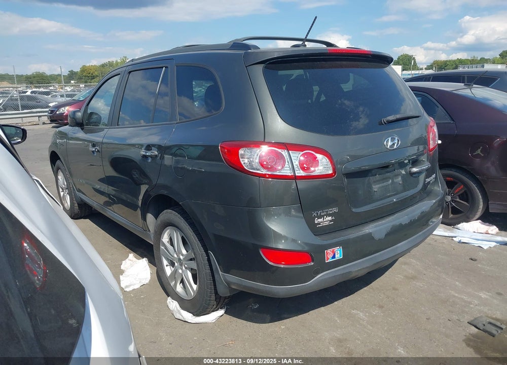 2010 HYUNDAI SANTA FE LIMITED V6 VIN: 5NMSK4AG8AH385489