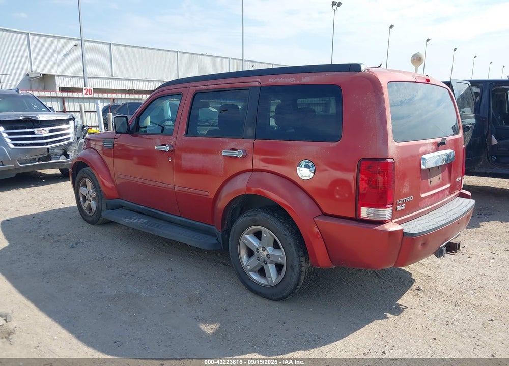 2007 DODGE NITRO SLT/RT VIN: 1D8GU58K37W678997