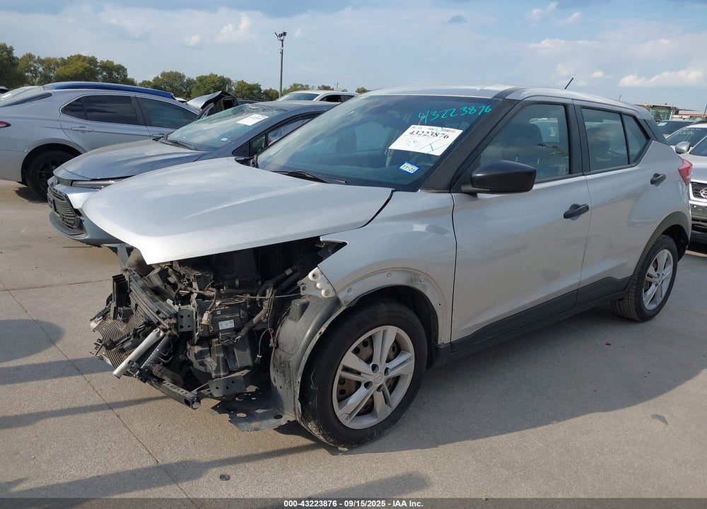 2020 NISSAN KICKS S XTRONIC CVT VIN: 3N1CP5BV1LL506980