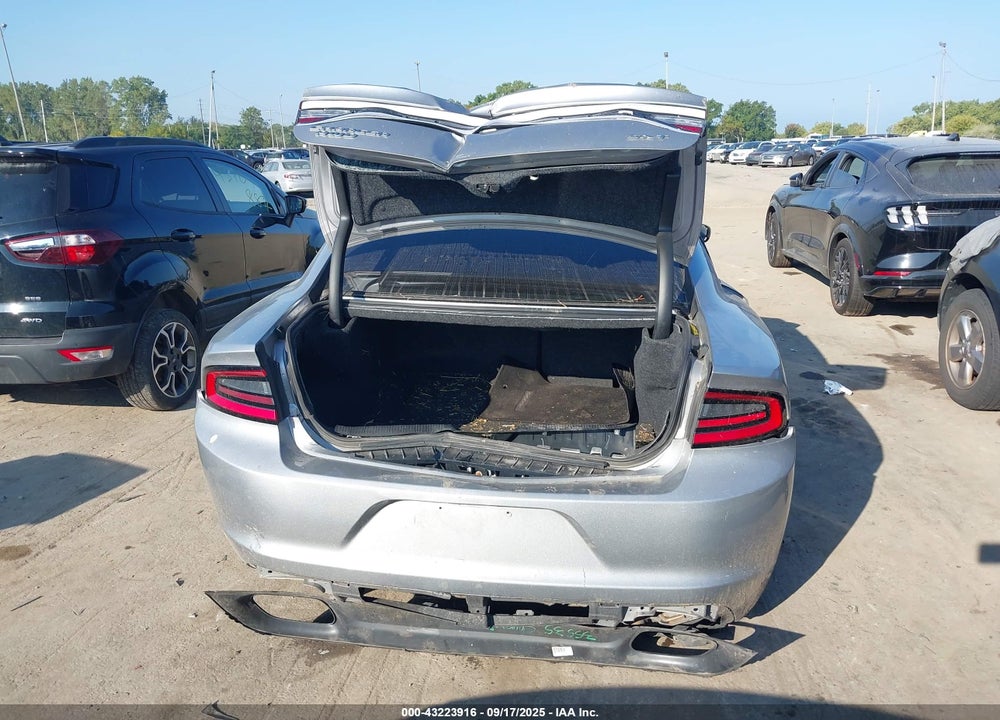 2016 DODGE CHARGER VIN: 2C3CDXJG4GH206180