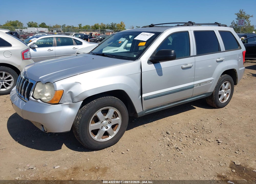 2008 JEEP GRAND CHEROKEE LAREDO VIN: 1J8GR48K78C247732