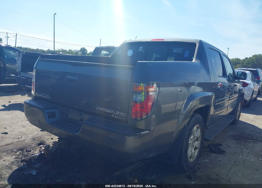 2007 HONDA RIDGELINE VIN: 2HJYK16597H520091