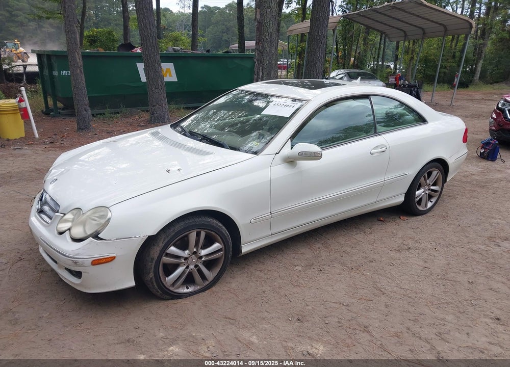 2007 MERCEDES-BENZ CLK 350 VIN: WDBTJ56H57F207252