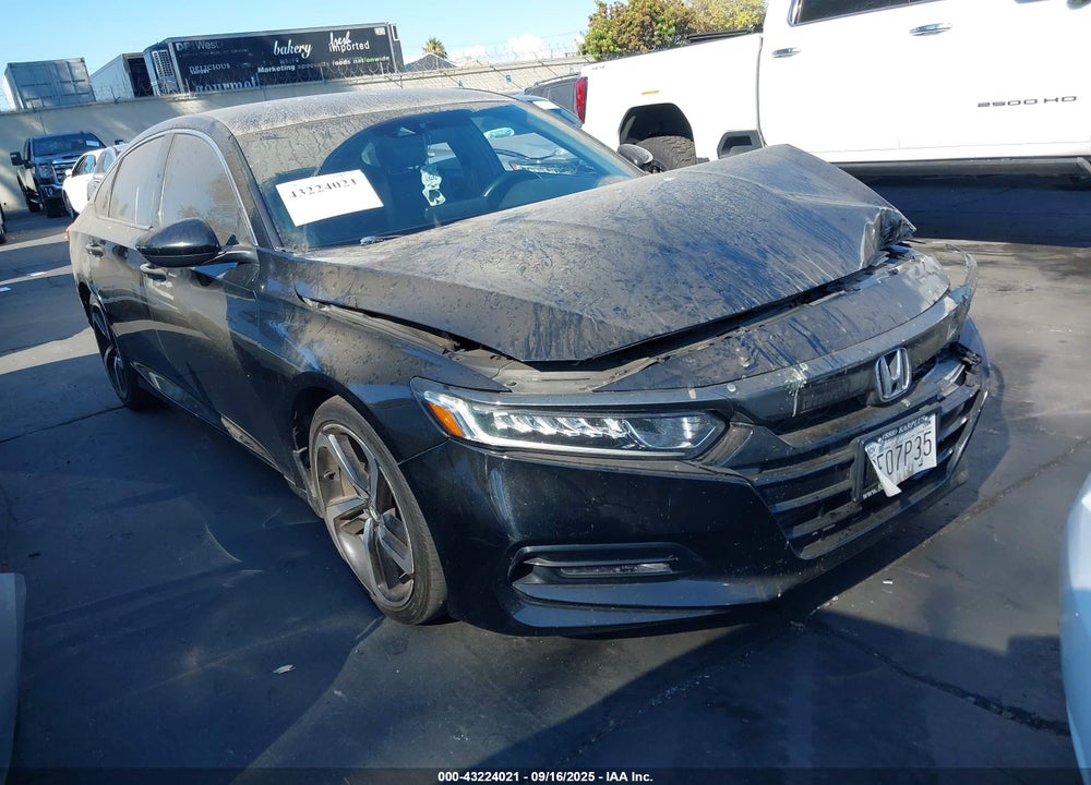 2019 HONDA ACCORD SPORT VIN: 1HGCV1F3XKA121641