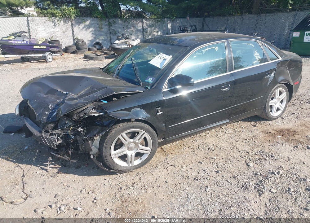 2008 AUDI A4 VIN: WAUDF78E18A117761