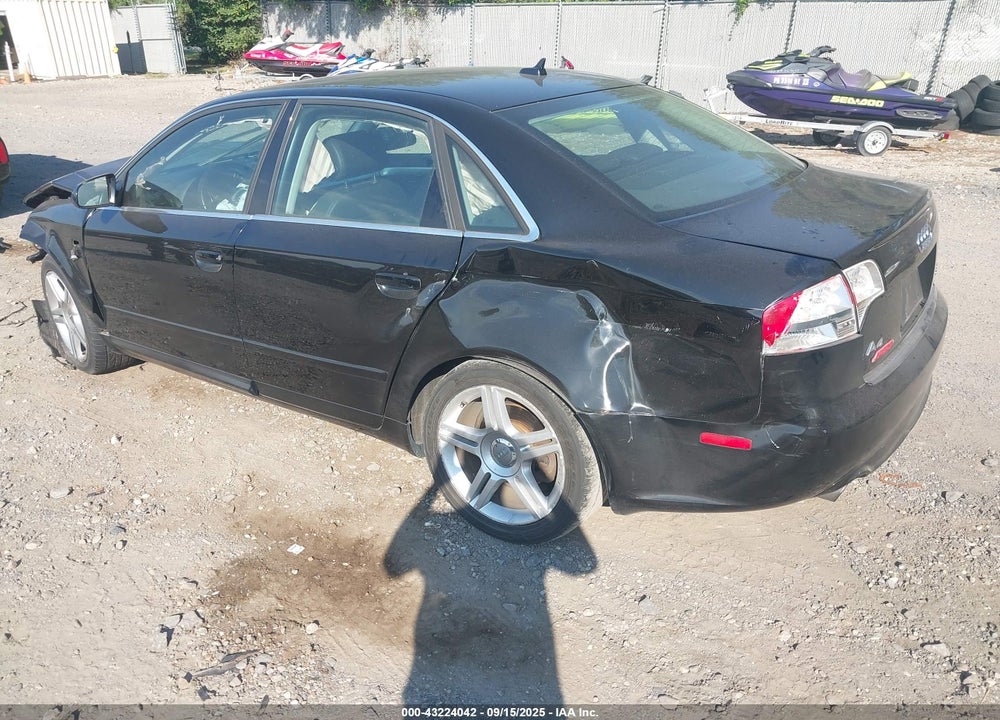 2008 AUDI A4 VIN: WAUDF78E18A117761