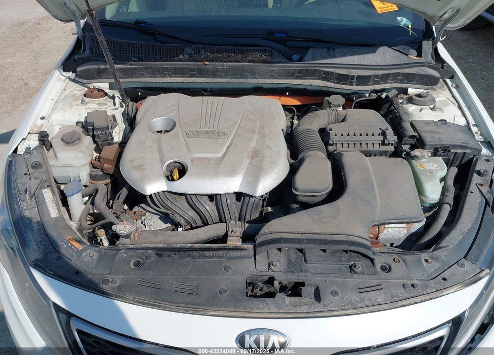 2013 KIA OPTIMA HYBRID VIN: KNAGM4ADXD5039356