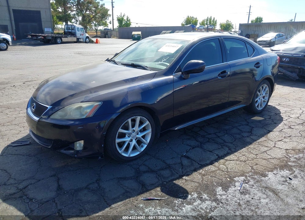 2007 LEXUS IS 250 VIN: JTHBK262175031096