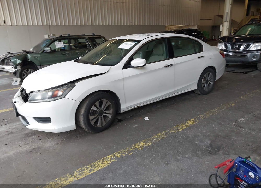 2013 HONDA ACCORD LX VIN: 1HGCR2F37DA054414