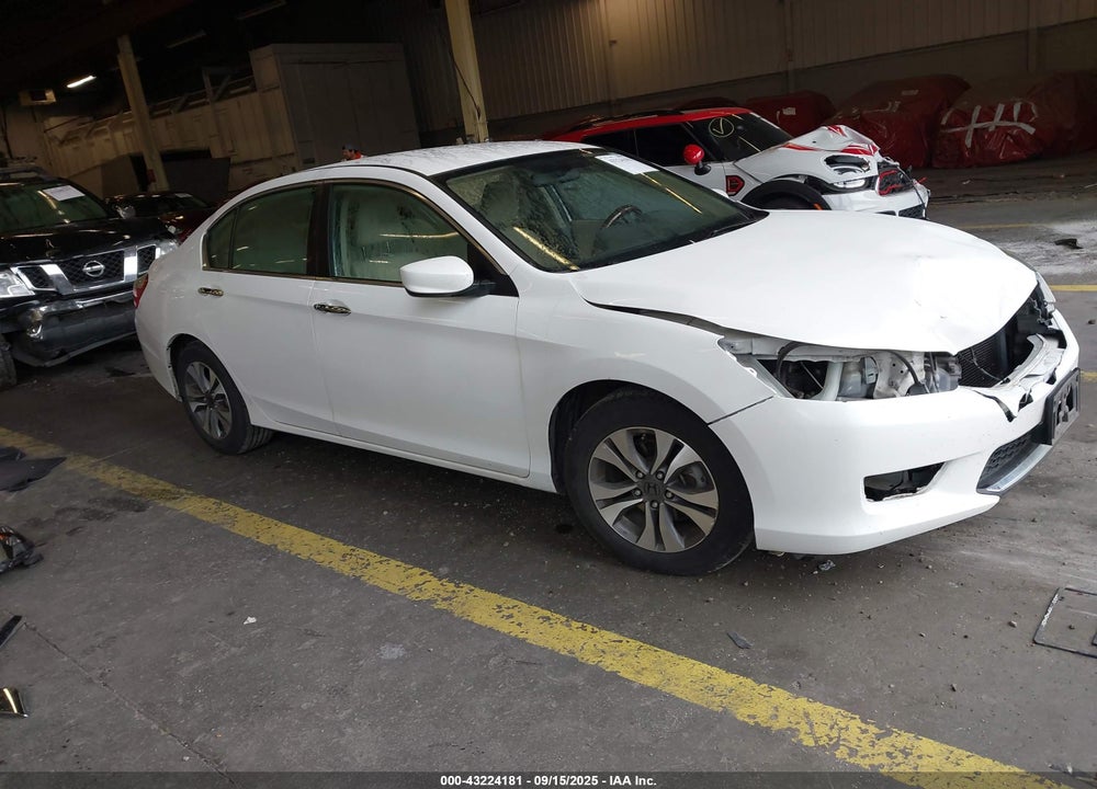 2013 HONDA ACCORD LX VIN: 1HGCR2F37DA054414