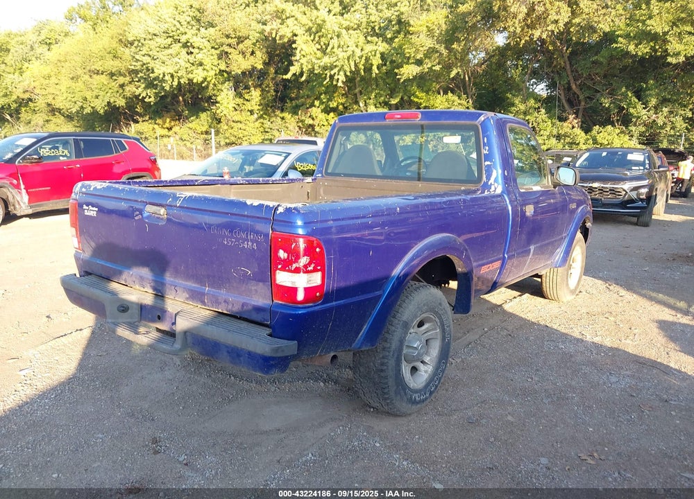 2003 FORD RANGER EDGE/XL/XLT VIN: 1FTYR10U13TA49180