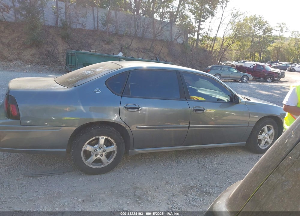 2005 CHEVROLET IMPALA LS VIN: 2G1WH55K459213100
