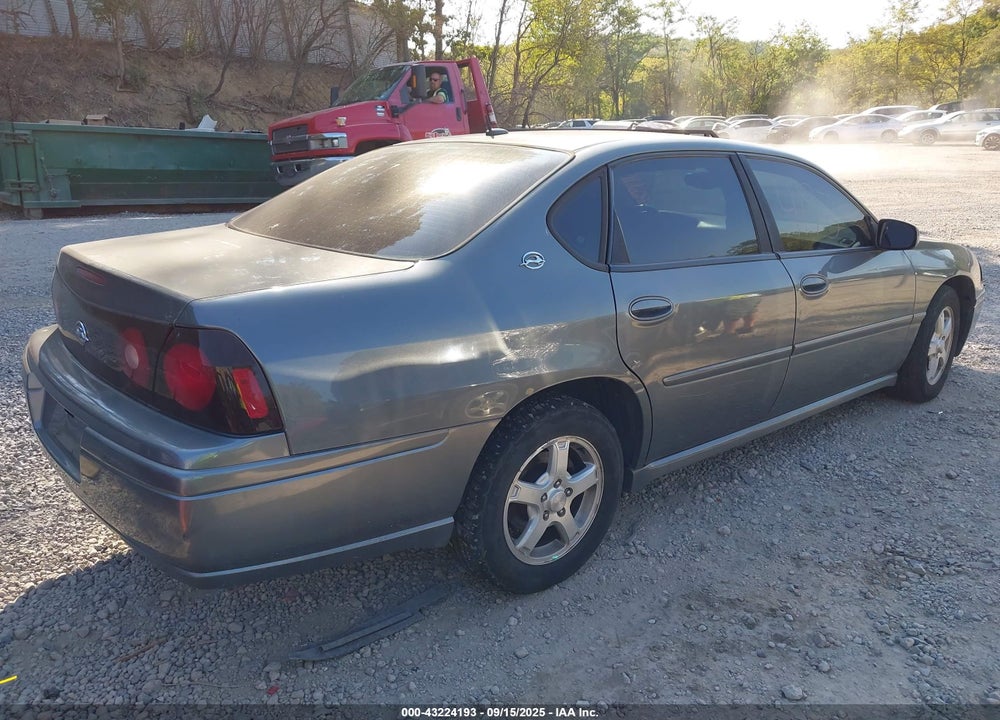 2005 CHEVROLET IMPALA LS VIN: 2G1WH55K459213100