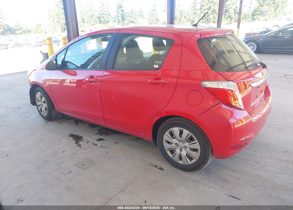 2014 TOYOTA YARIS VIN: JTDKTUD39ED581400