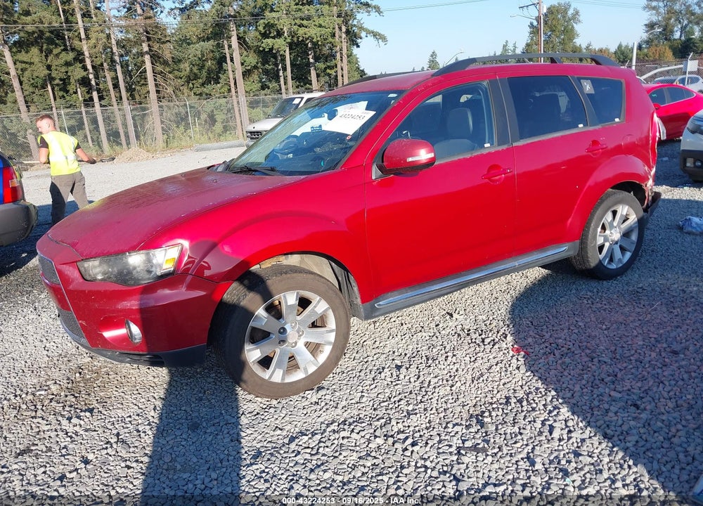 2011 MITSUBISHI OUTLANDER VIN: JA4JT3AW5BU013672