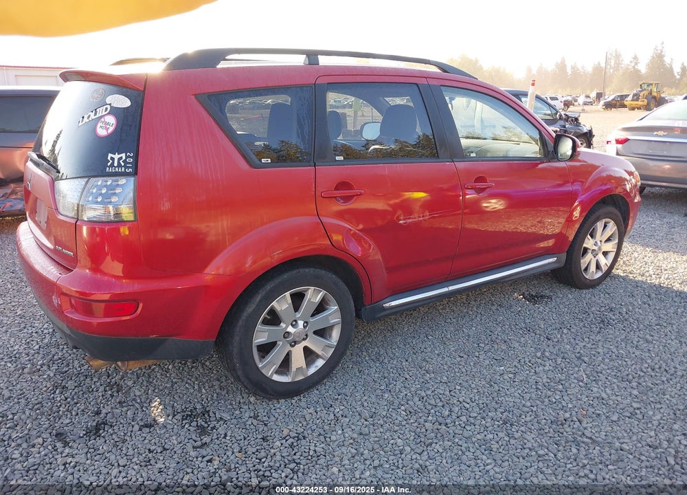 2011 MITSUBISHI OUTLANDER VIN: JA4JT3AW5BU013672