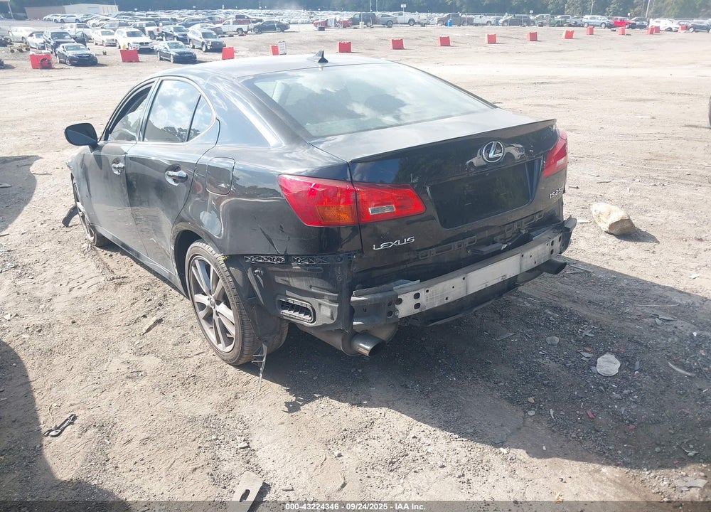 2008 LEXUS IS 250 VIN: JTHBK262582067280