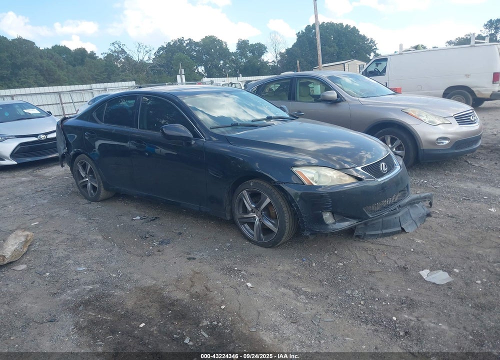 2008 LEXUS IS 250 VIN: JTHBK262582067280