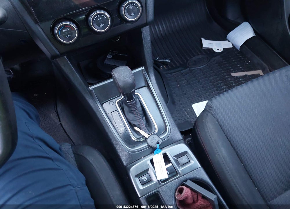 2019 SUBARU WRX PREMIUM VIN: JF1VA1F64K8829006