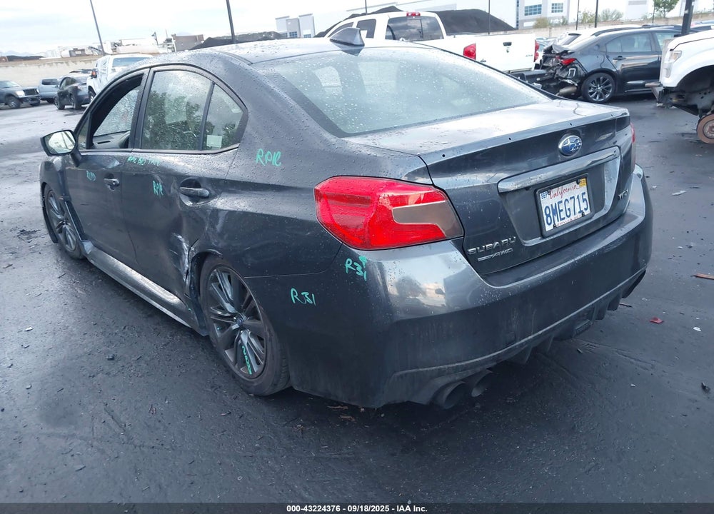 2019 SUBARU WRX PREMIUM VIN: JF1VA1F64K8829006