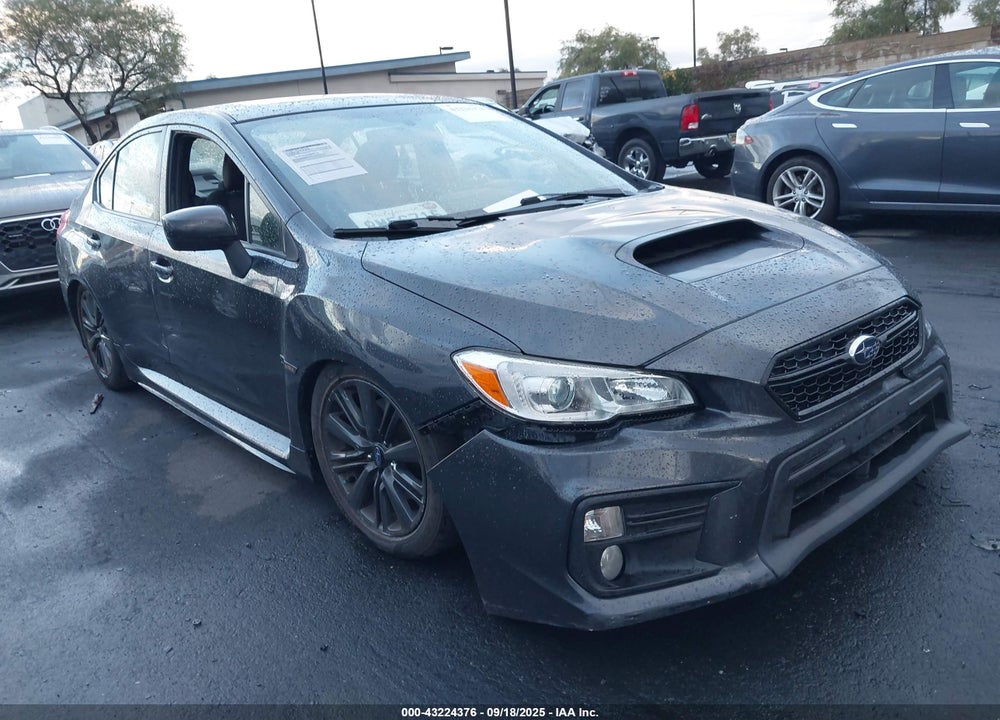 2019 SUBARU WRX PREMIUM VIN: JF1VA1F64K8829006
