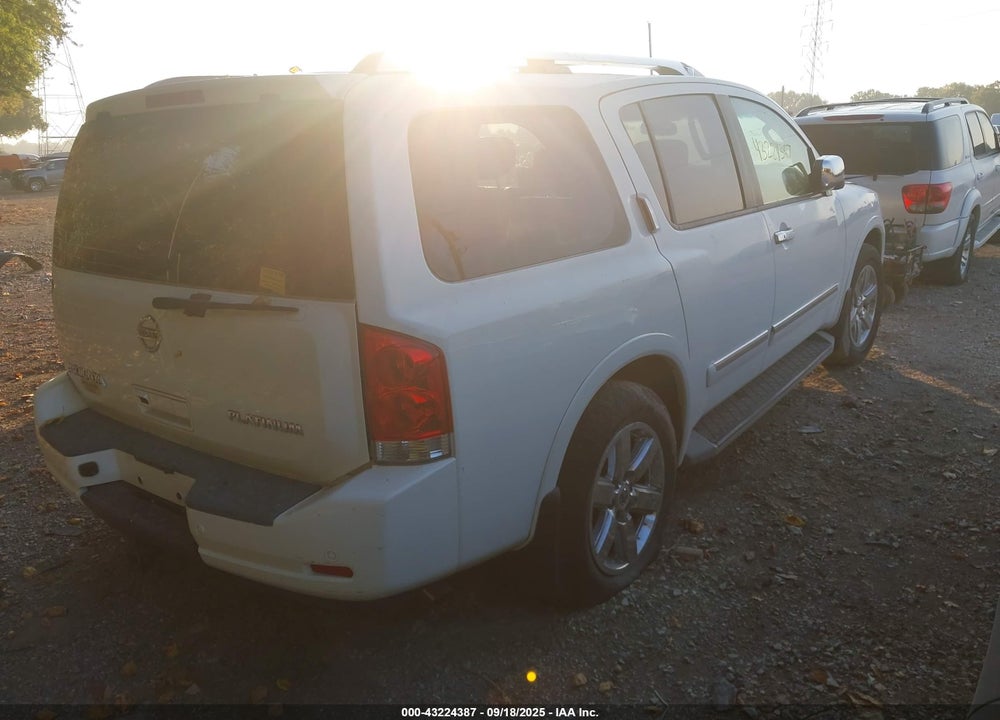 2010 NISSAN ARMADA PLATINUM VIN: 5N1AA0NEXAN616360
