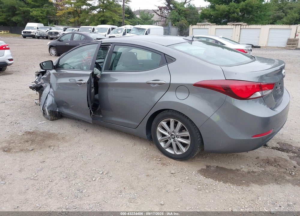 2014 HYUNDAI ELANTRA VIN: 5NPDH4AEXEH462751