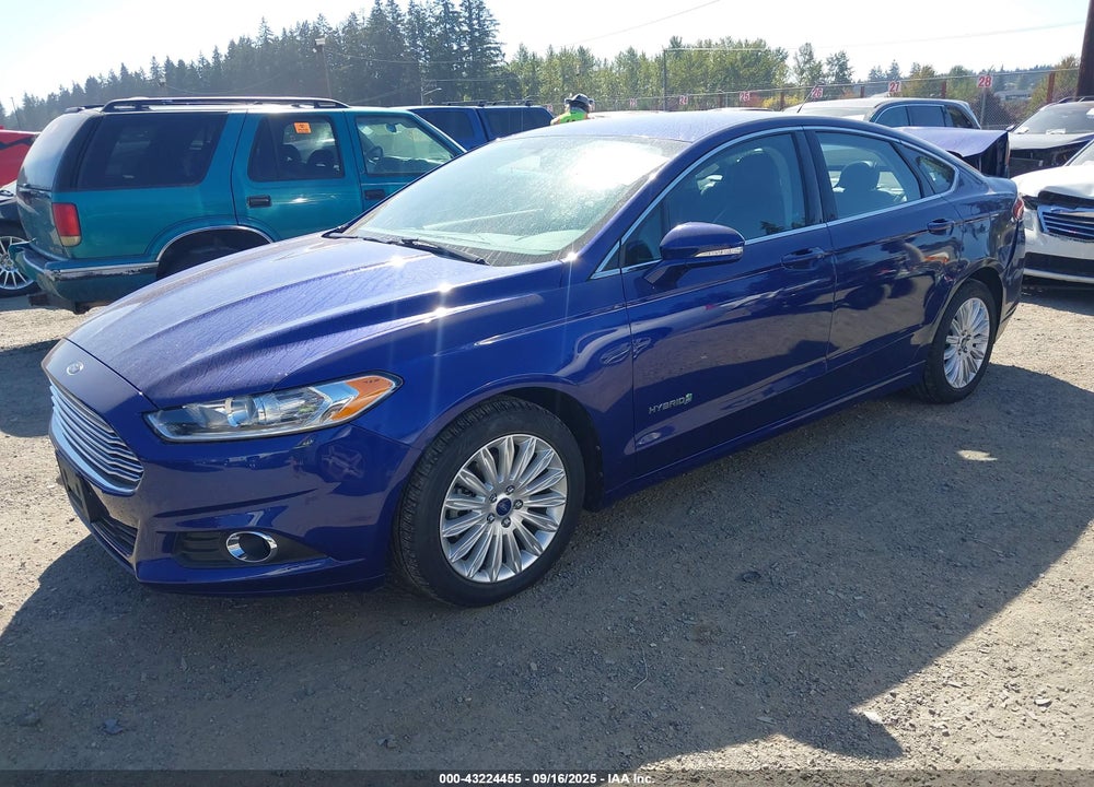 2013 FORD FUSION HYBRID SE VIN: 3FA6P0LU5DR371803