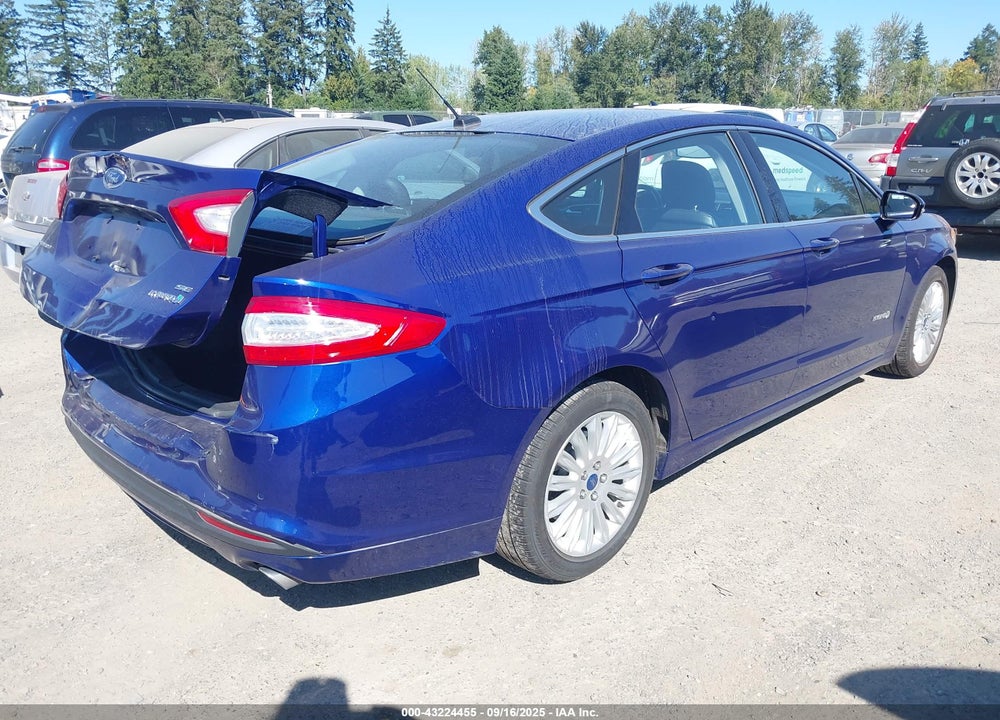 2013 FORD FUSION HYBRID SE VIN: 3FA6P0LU5DR371803