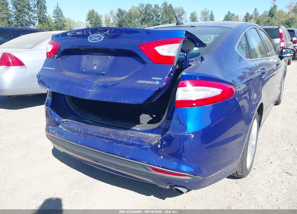 2013 FORD FUSION HYBRID SE VIN: 3FA6P0LU5DR371803