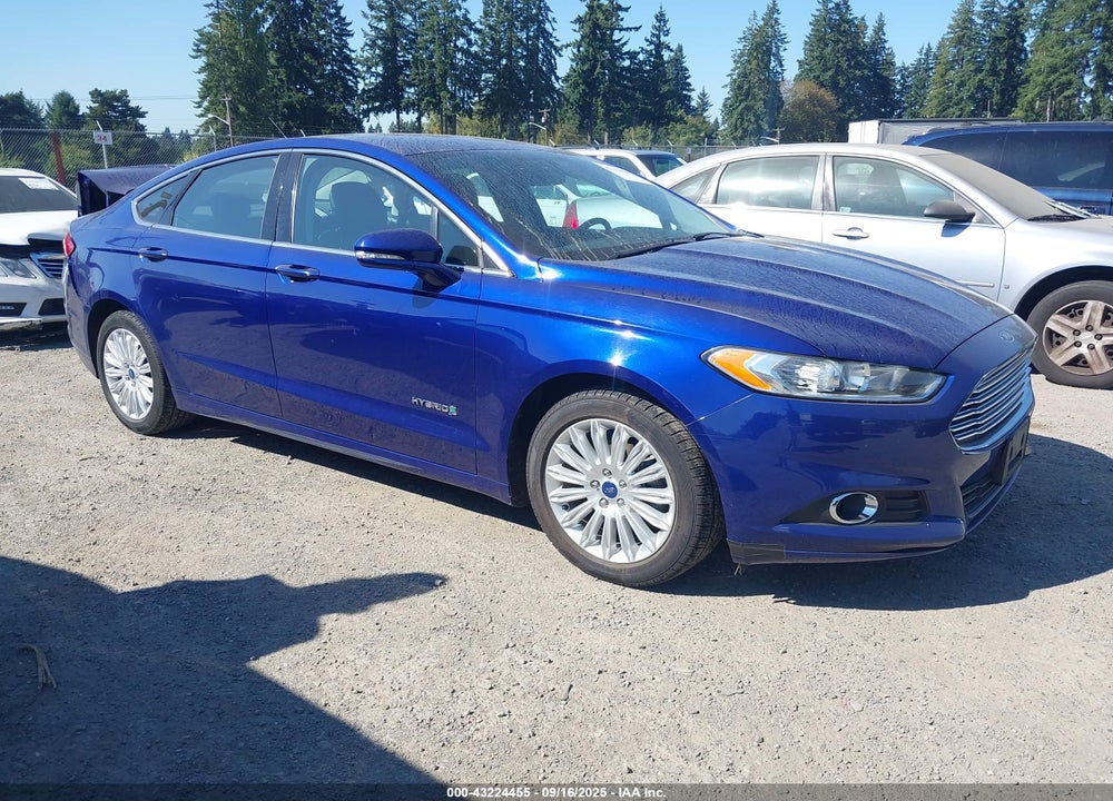 2013 FORD FUSION HYBRID SE VIN: 3FA6P0LU5DR371803