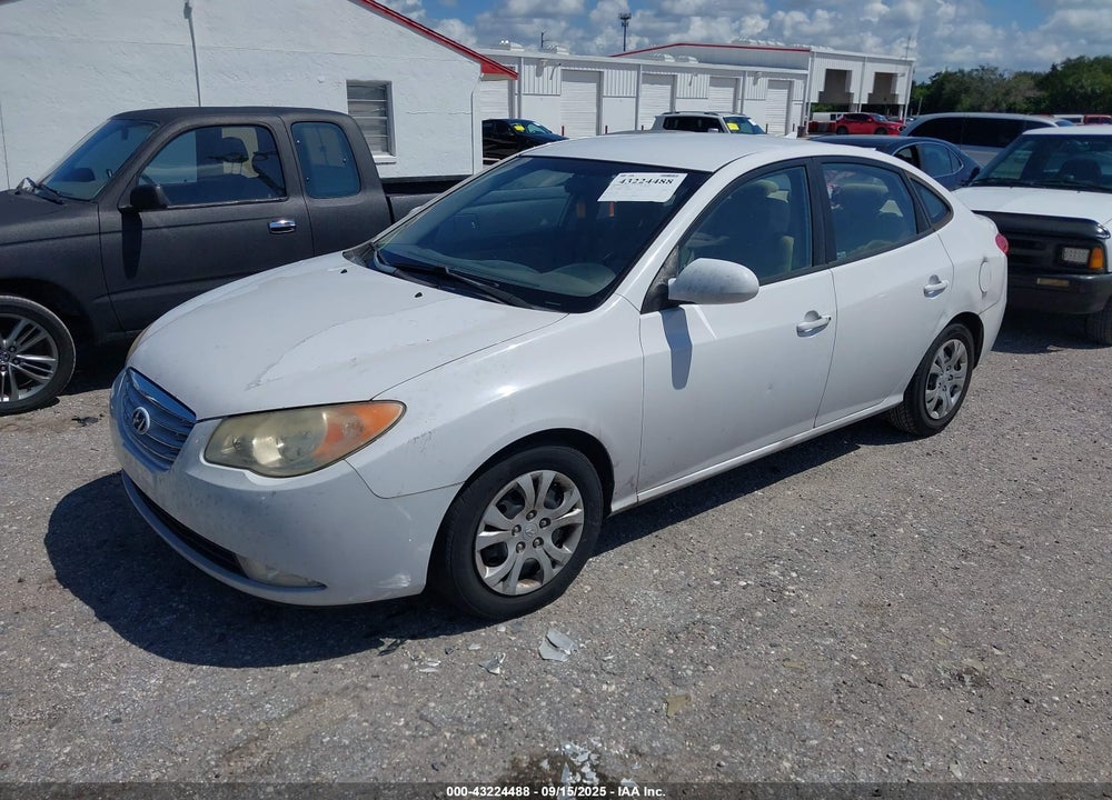 2010 HYUNDAI ELANTRA VIN: KMHDU4AD9AU851394