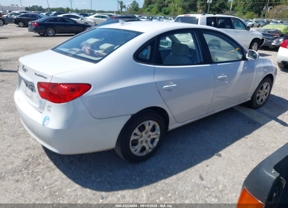 2010 HYUNDAI ELANTRA VIN: KMHDU4AD9AU851394