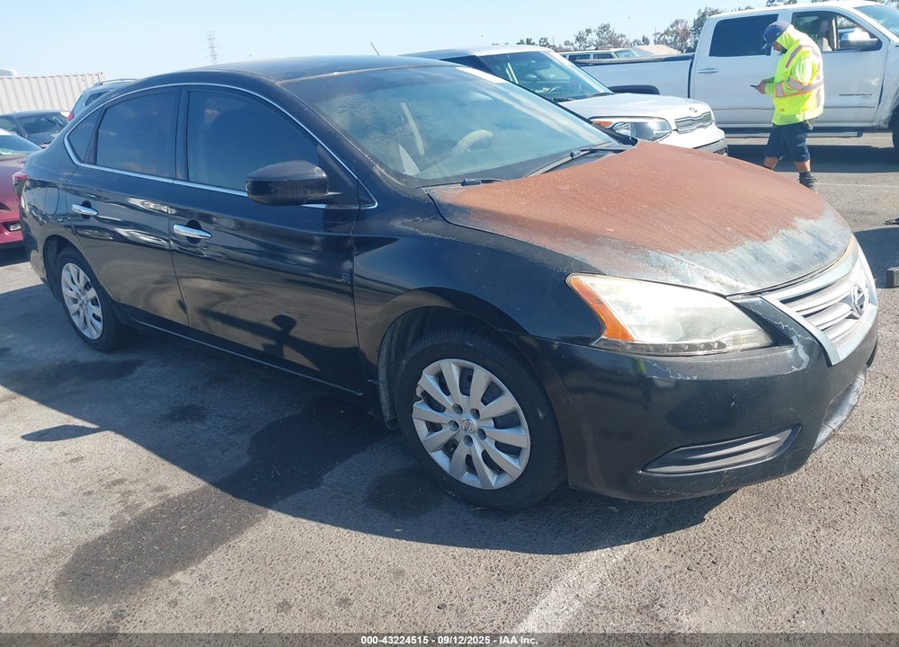 2014 NISSAN SENTRA S VIN: 3N1AB7AP6EL681247