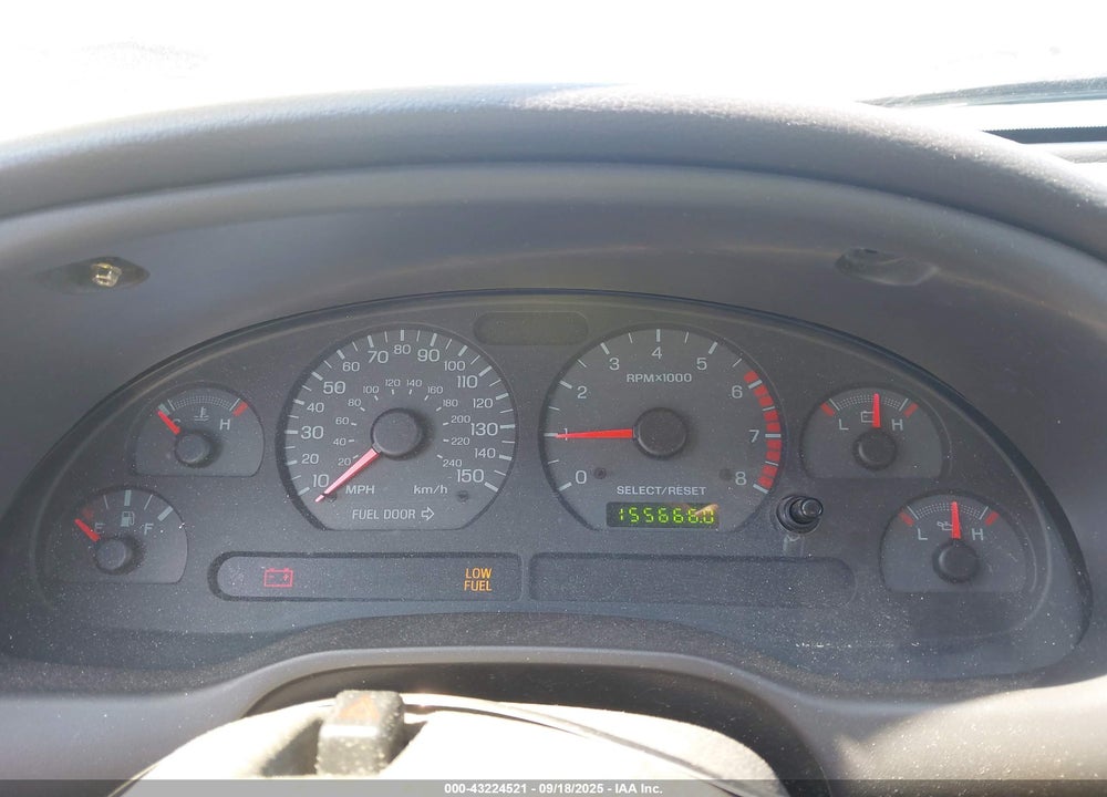 2001 FORD MUSTANG GT VIN: 1FAFP45X81F232899