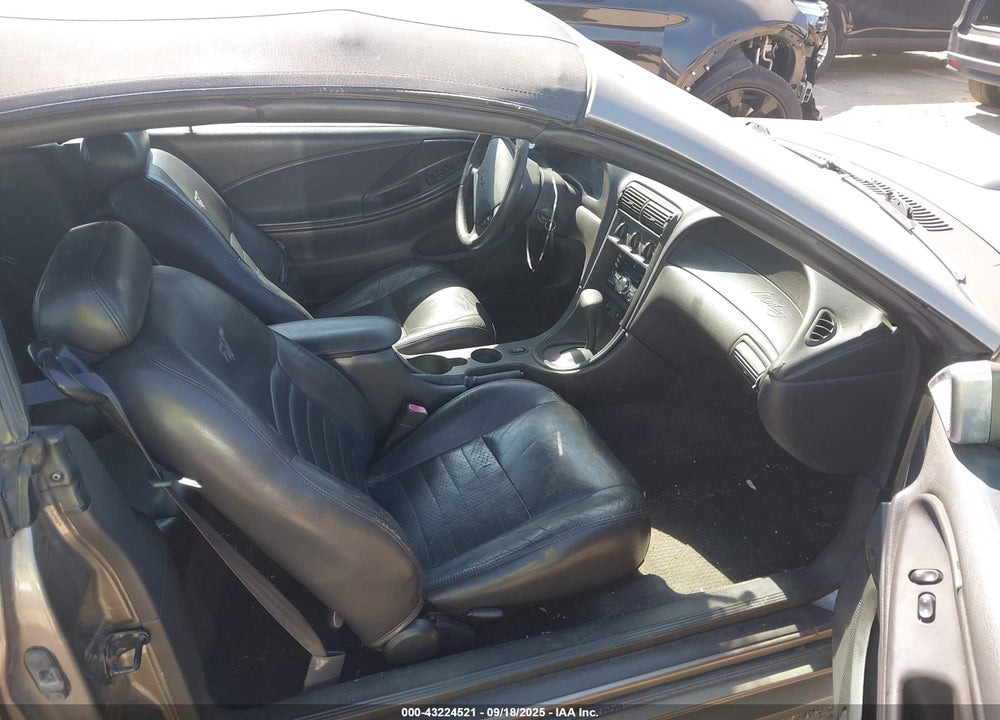 2001 FORD MUSTANG GT VIN: 1FAFP45X81F232899