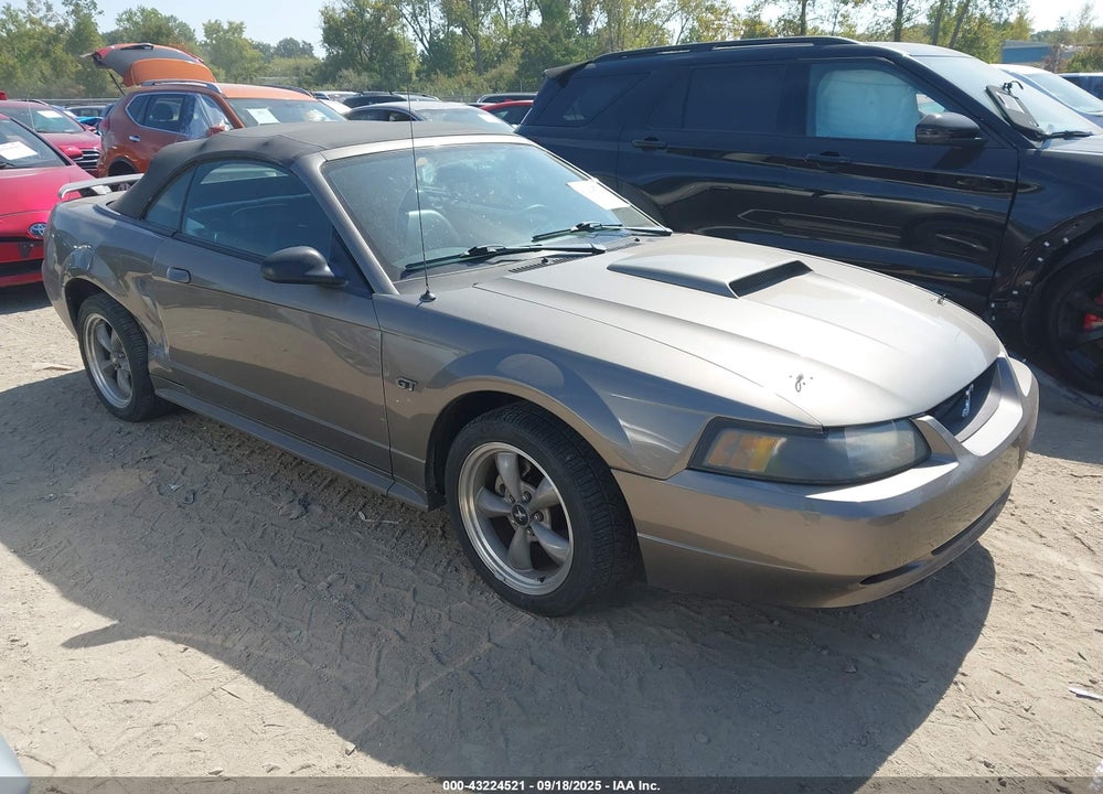 2001 FORD MUSTANG GT VIN: 1FAFP45X81F232899