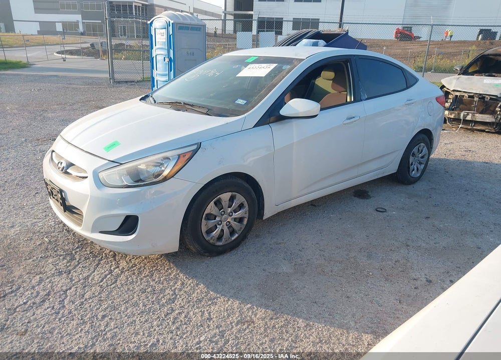 2017 HYUNDAI ACCENT SE VIN: KMHCT4AE4HU365884