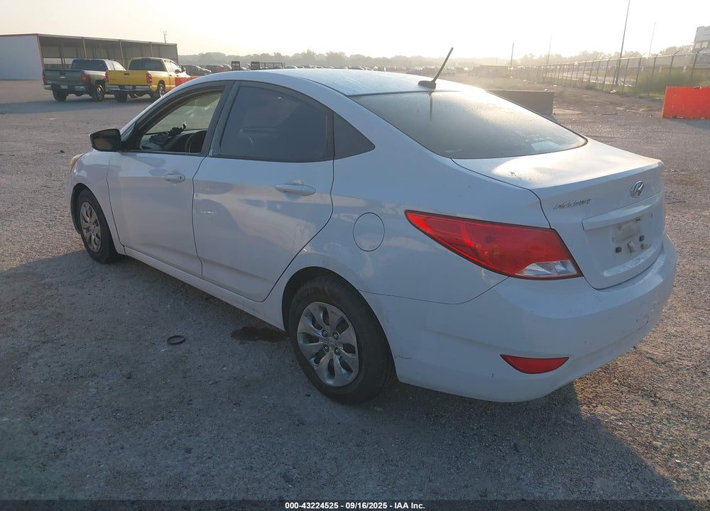 2017 HYUNDAI ACCENT SE VIN: KMHCT4AE4HU365884