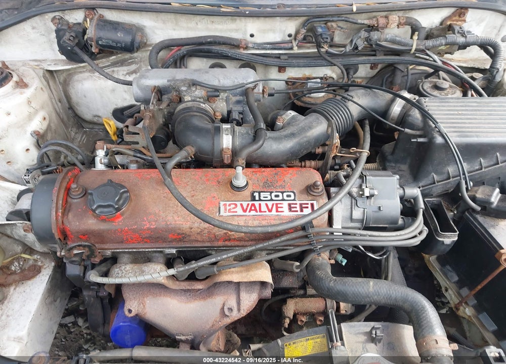 1992 TOYOTA TERCEL STD VIN: JT2EL46B4N0172349