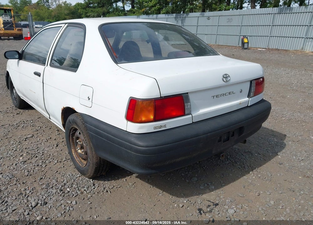 1992 TOYOTA TERCEL STD VIN: JT2EL46B4N0172349