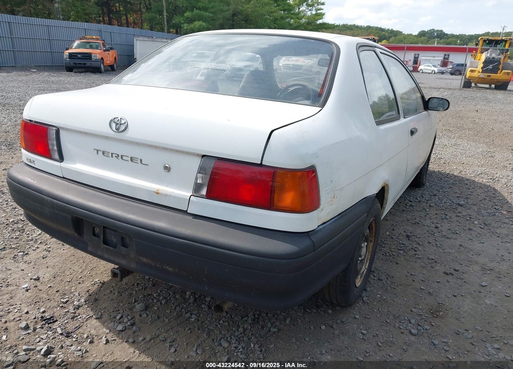 1992 TOYOTA TERCEL STD VIN: JT2EL46B4N0172349