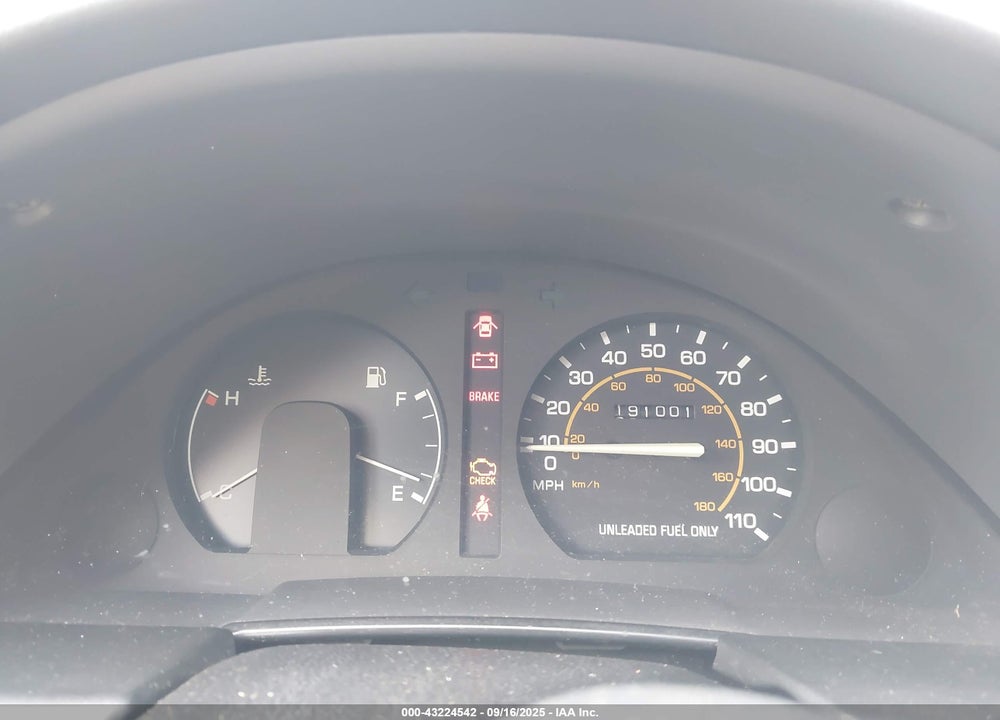 1992 TOYOTA TERCEL STD VIN: JT2EL46B4N0172349