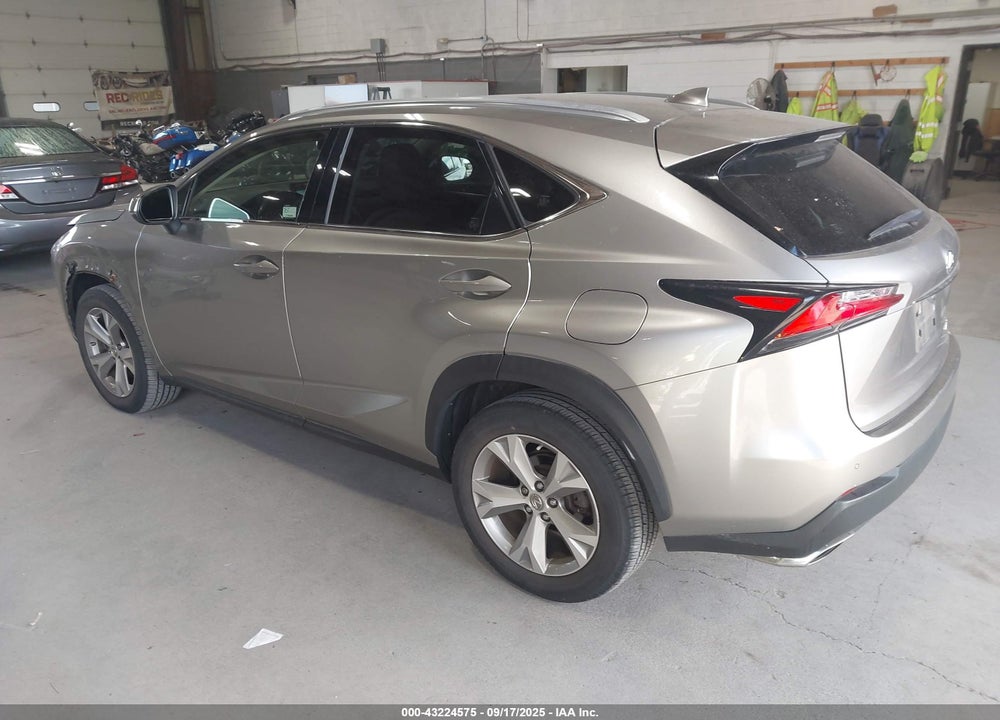 2017 LEXUS NX 200T VIN: JTJBARBZ9H2125288